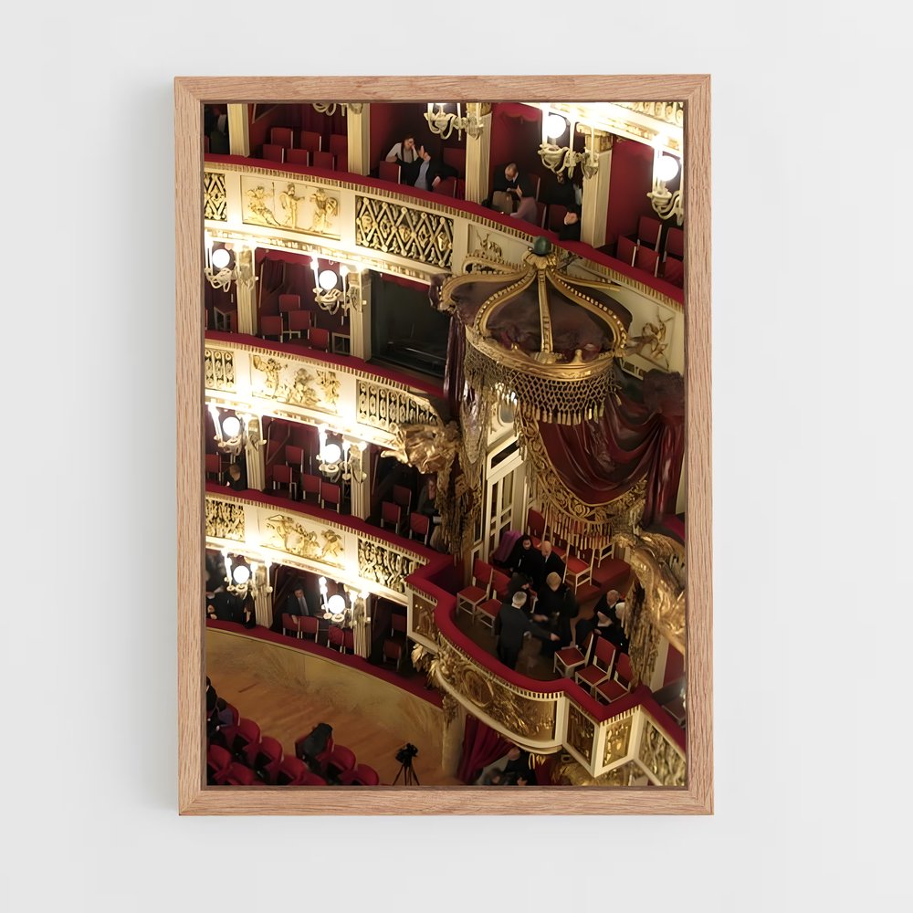 Poster Échos du Bolchoï – affiche Danse (vue 4)